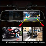 4.2" Wide-Angle Mirror Dash Cam