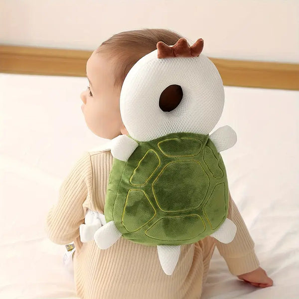 Green Turtle Anti-Collision Pillow