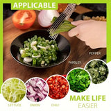 Multifunctional 5-Layer Stainless Steel Kitchen Scissors