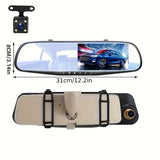 4.2" Wide-Angle Mirror Dash Cam